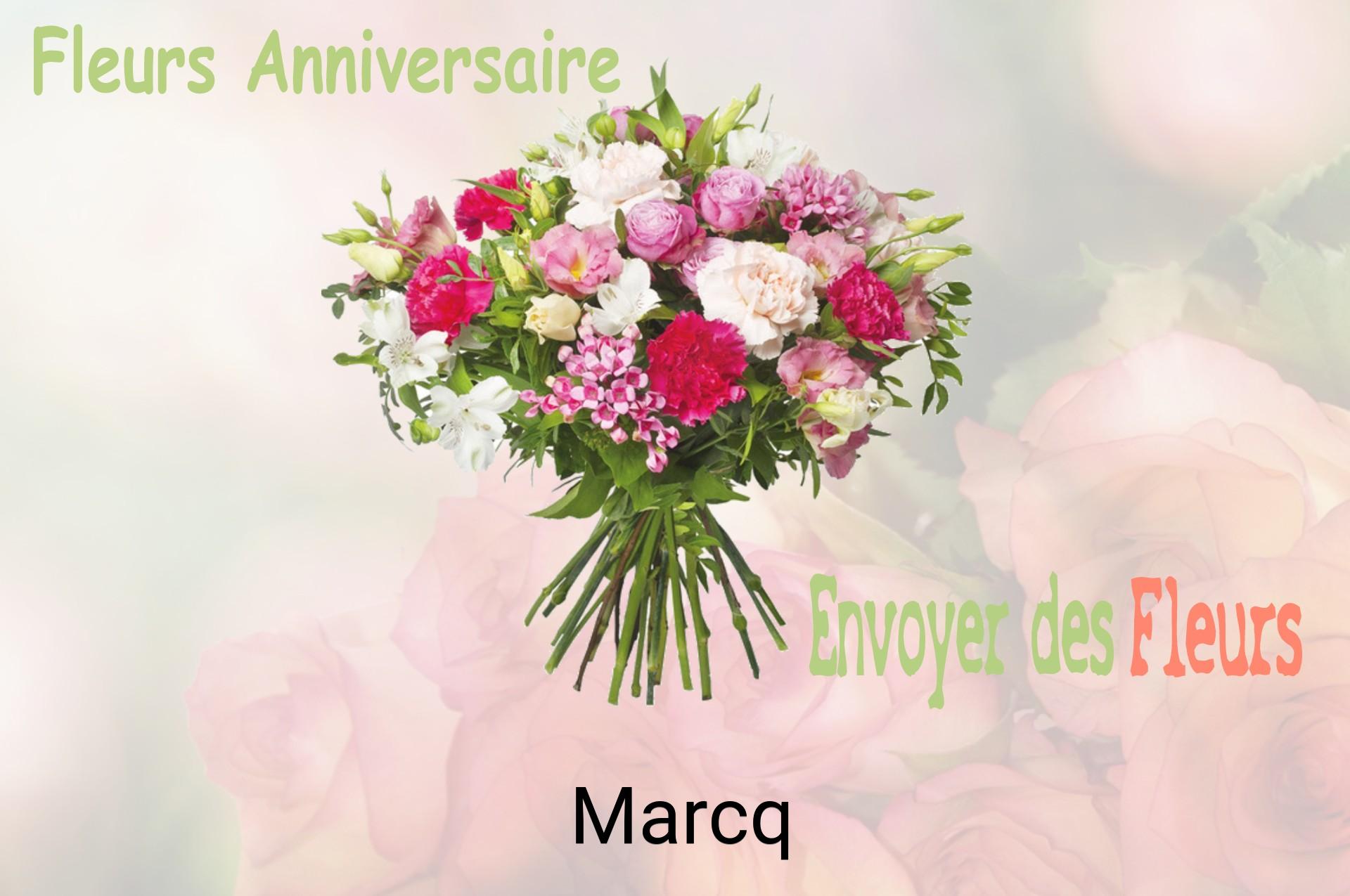 Bouquet de fleurs d’anniversaire livré à Marcq